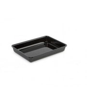 Deep black display tray 260x190x40mm - butchers counter display tray