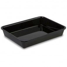 Black GN 1/5 Display Tray 265x200mm - Commercial Butcher Counter Presentation Tray