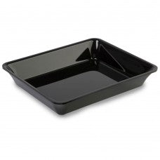 Black GN 1/2 tray 50mm deep view 2 - butchers display tray