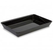 Wide black tray 420x280x50mm - large butchers display counter tray