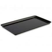 Deep black GN 3/4 display tray 487x265x20mm view 1 - butchers counter tray