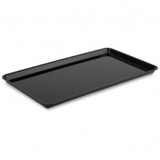 Deep black GN 3/4 display tray 487x265x20mm view 1 - butchers counter tray
