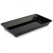 Black GN 3/4 tray 50mm deep view 2 - butchers display tray