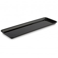 Black Gastronorm Tray GN 2/4 Product Shot - Butcher Shop Counter Display Tray