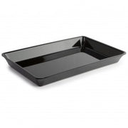 Black GN 1/1 display tray 530x325x50mm - deep butchers counter tray