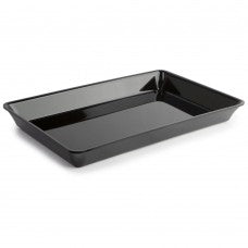 Black GN 1/1 display tray 530x325x50mm - deep butchers counter tray