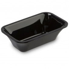 Black GN 1/6 tray view 2 - small butchers display tray