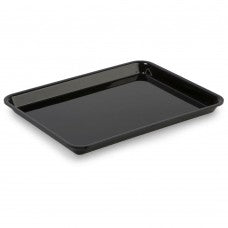Wide black tray 280x210x20mm view 2 - butchers display tray