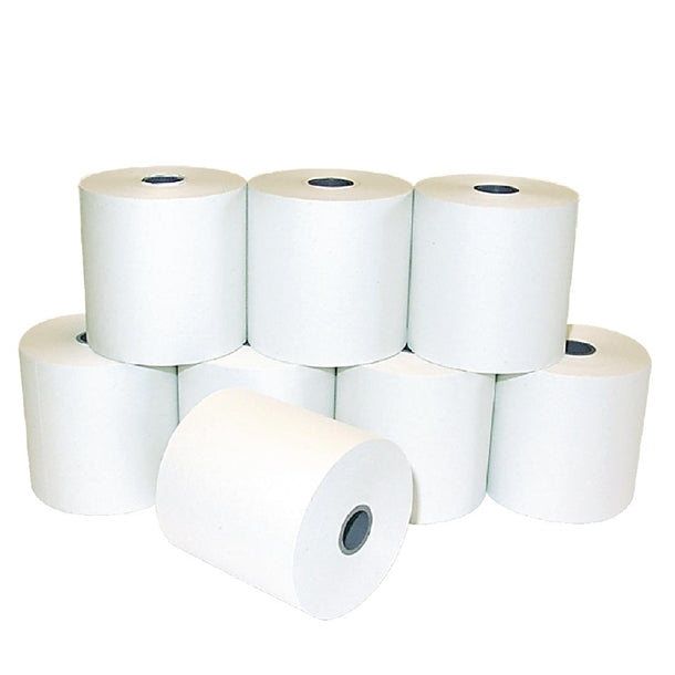 Thermal Till Roll 57x57mm Pack of 20 - POS Receipt Paper Rolls for Butcher Shop Tills