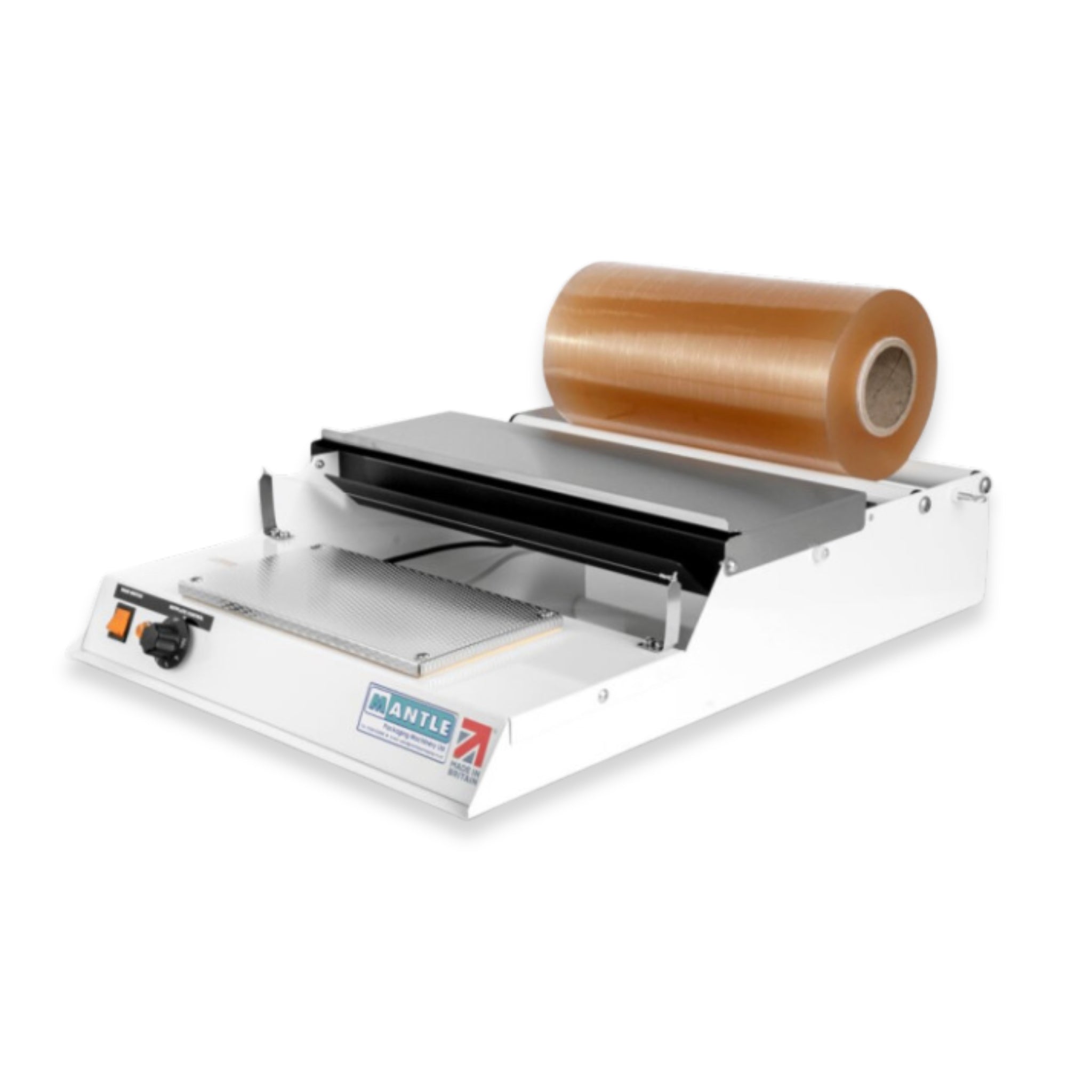 Mantle TW45 Tray Wrapper Side View - Professional Food Packaging Equipment