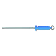 Eicker Round Micro-Fine Cut Butcher Steel - Professional Knife Sharpening Honing Rod