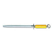 Eicker butcher oval sharpening steel regular cut - butchers knife honing rod