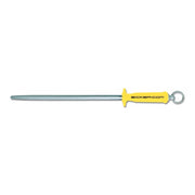 Eicker butcher round sharpening steel fine cut - butchers knife honing rod