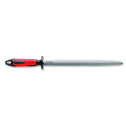 F Dick Regular Cut Oval Steel Red - Professional Butcher Knife Sharpening Honing Rod