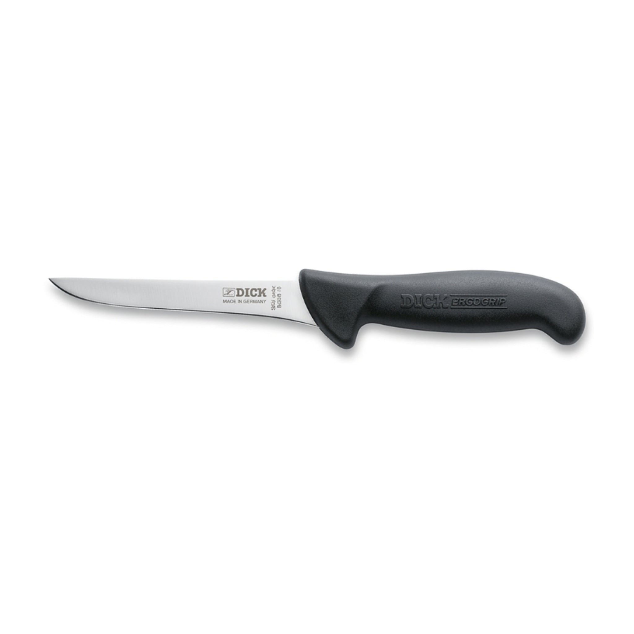 F Dick 15cm Straight Boning Knife - Professional Butcher Straight Blade Boning Knife