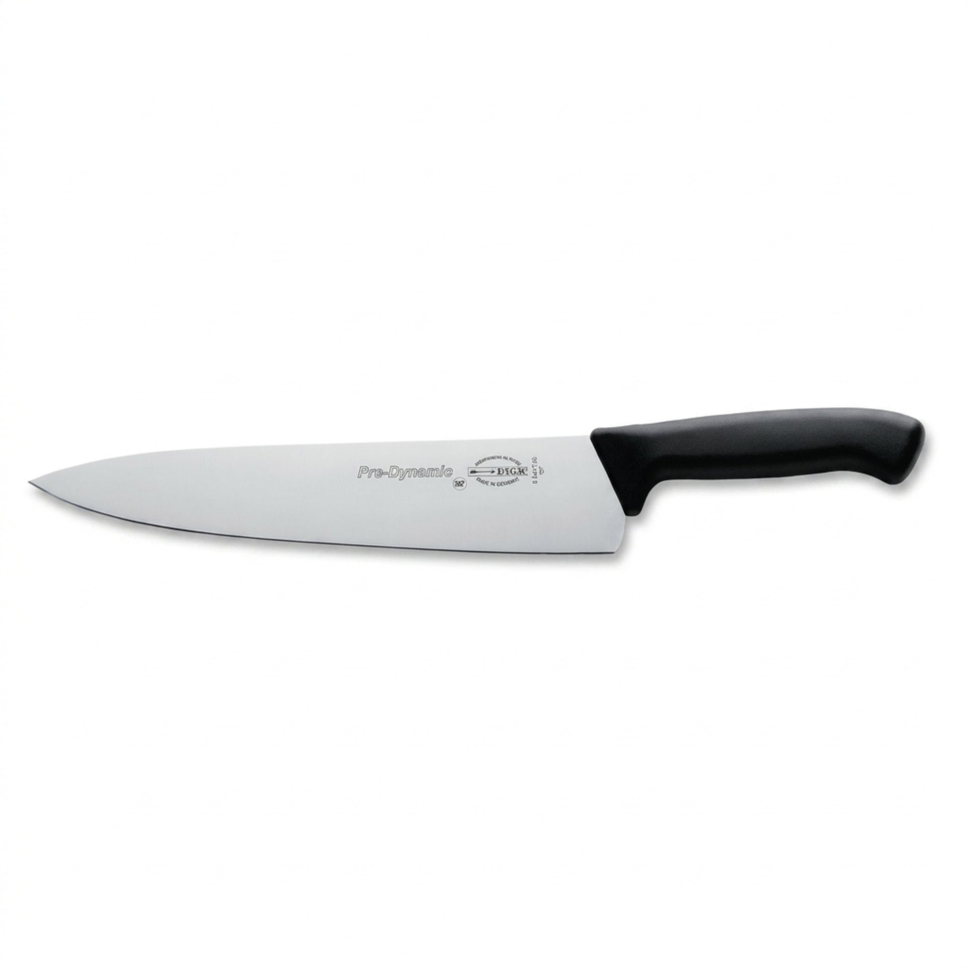 F Dick 26cm butcher knife black handle - professional butchers cutting knife