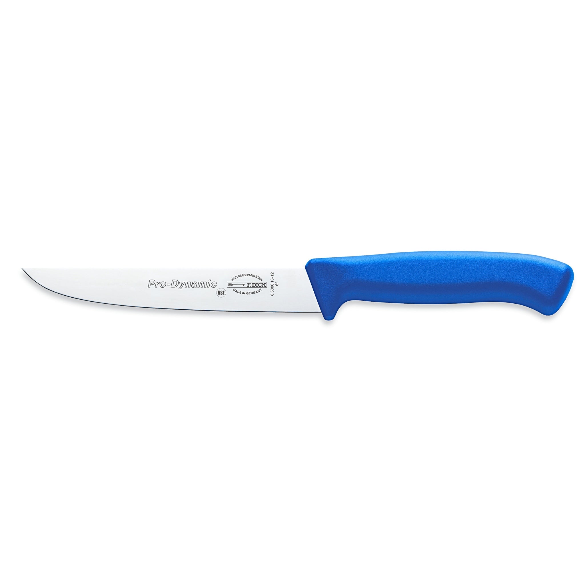 F Dick 16cm Pro Dynamic kitchen knife blue handle - butchers chefs knife