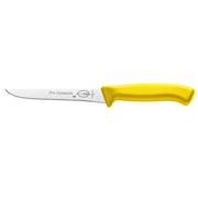 F Dick 15cm Pro Dynamic boning knife yellow handle - butchers colour coded knife