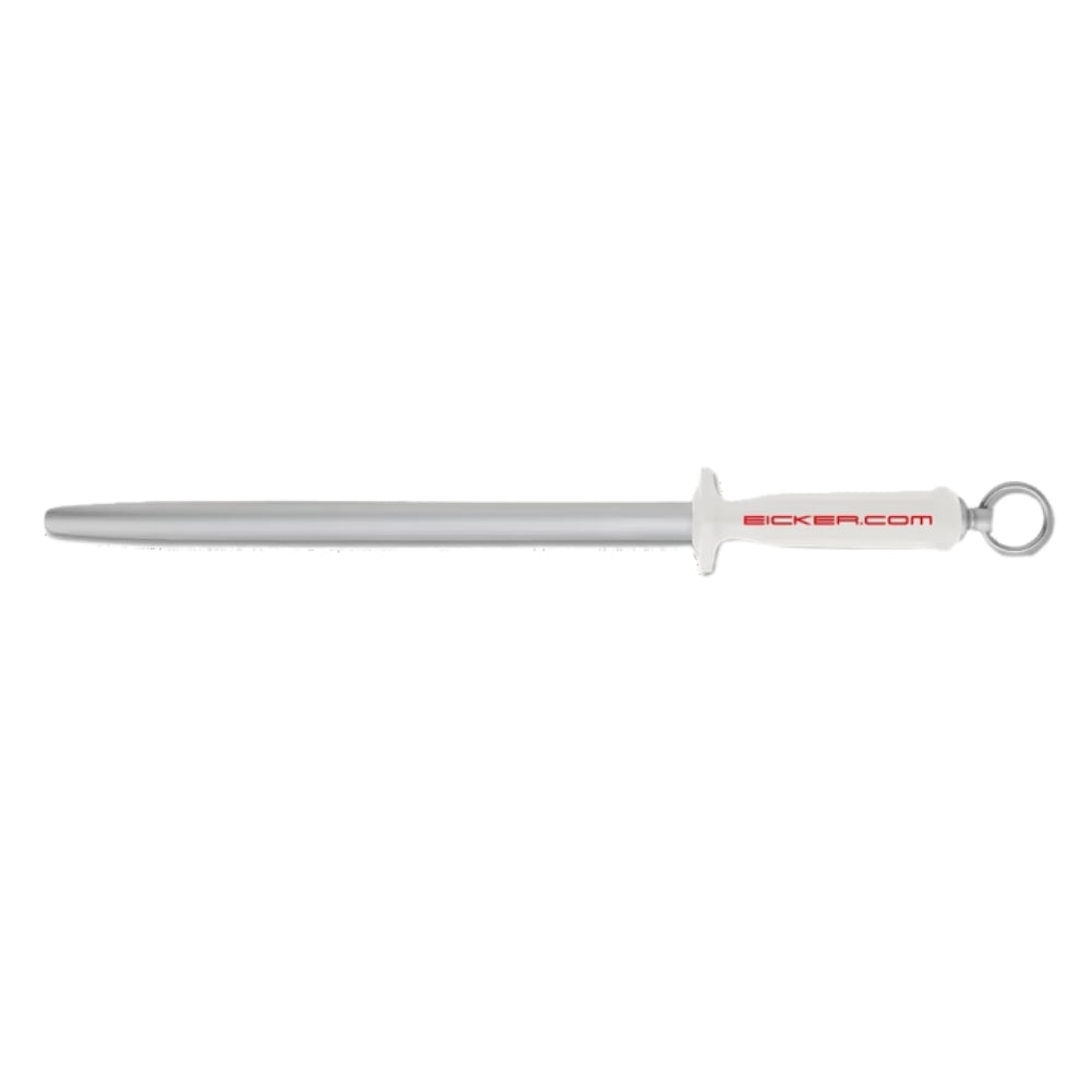 Professional Micro Fine Cut Honing Steel White - Professional Butcher Knife Sharpening Steel