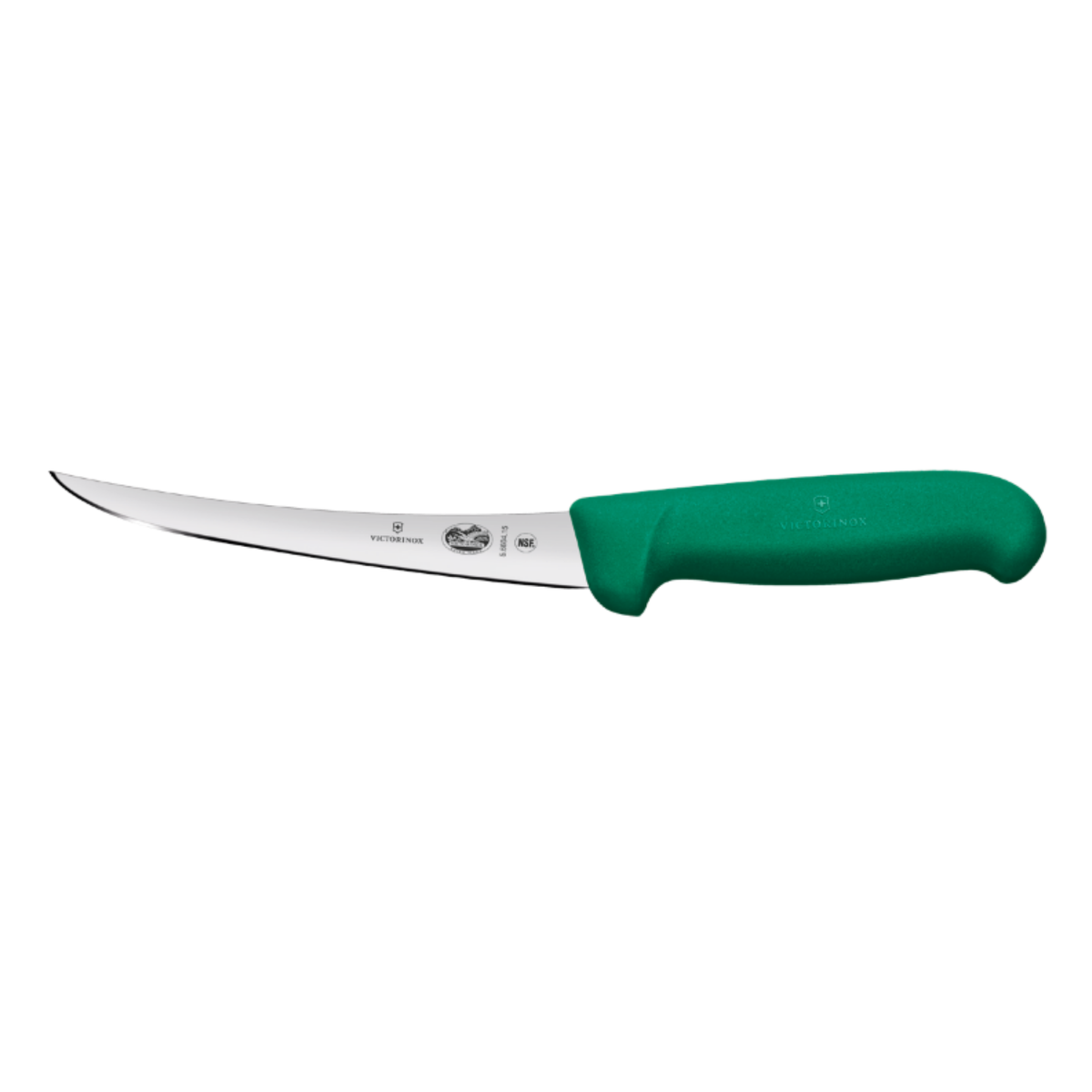 Victorinox - 6" Boning Knife Narrow Curved Semi-Stiff Blade (Green)