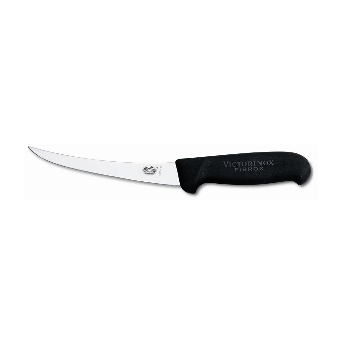 Victorinox 5 Inch Boning Knife Narrow Curved Flexi Blade - Professional Butcher Boning Knife