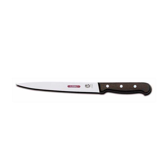 Victorinox 6 inch rosewood filleting knife with flexible blade - butchers fish knife