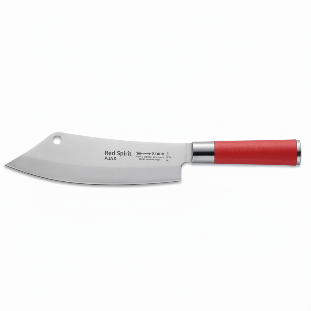 F Dick Red Spirit Knife Set Overhead View - Professional Chef Knife Collection