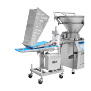 REX UFM300-5 Burger Machine - Commercial Butcher Burger Patty Forming Machine