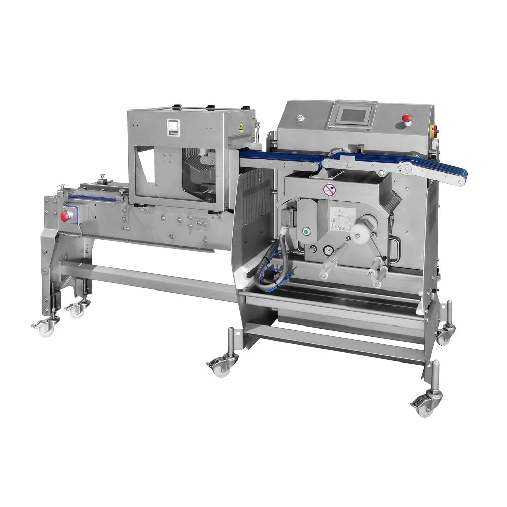 Veserkal PE160 Burger Paper Dispenser in Operation - Commercial Interleaving Machine for Butcher Shops