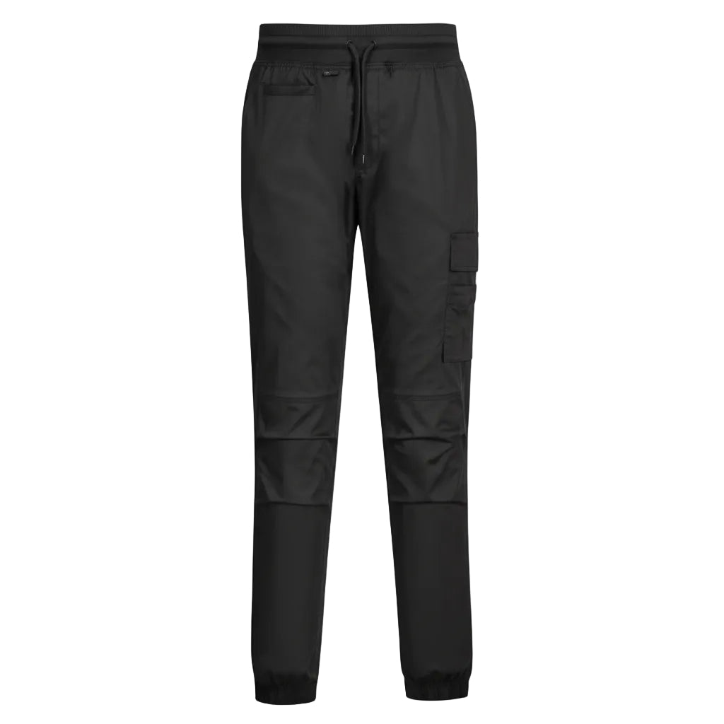 Stretch chef joggers view 2 - butchers professional workwear trousers
