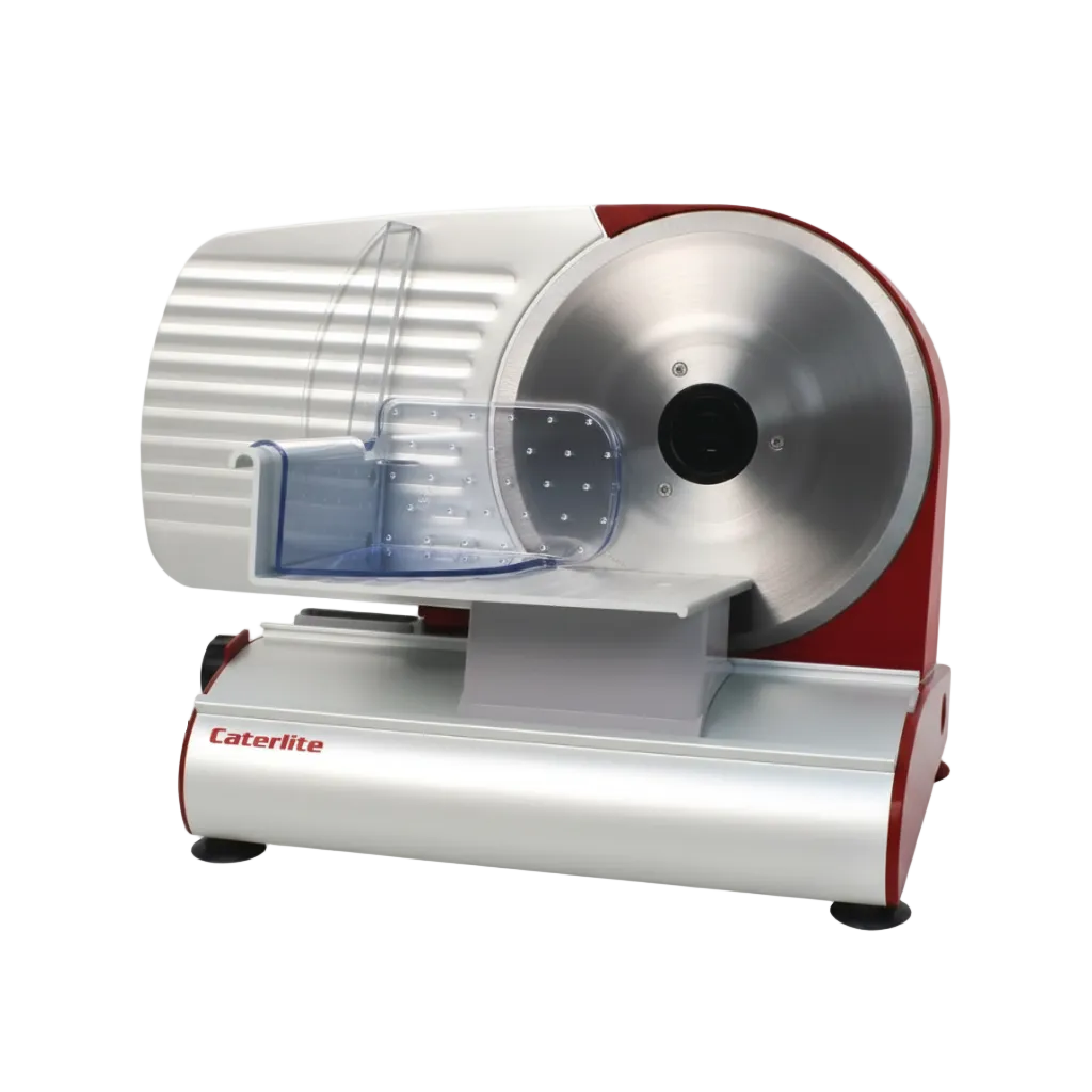 Caterlite Commercial Meat Slicer - Professional Butcher Shop Electric Meat Slicer