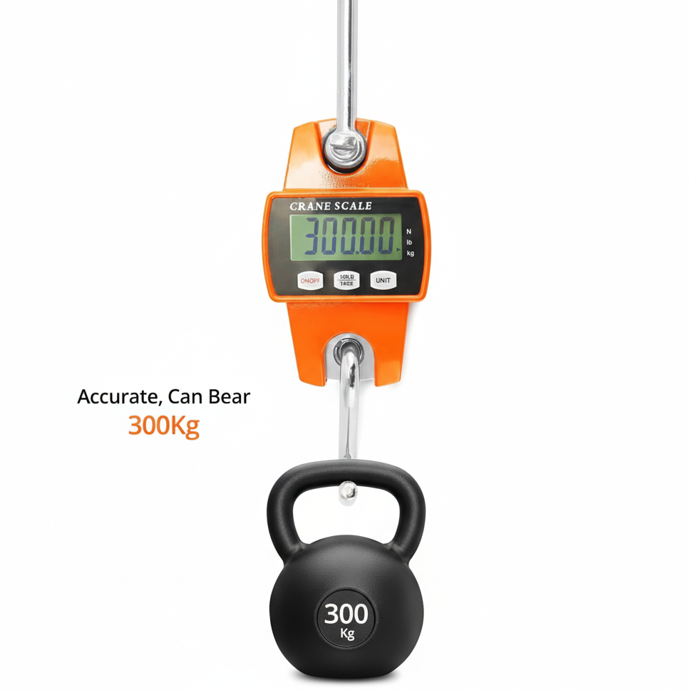 300kg hanging scale view 3 - butchers heavy duty weighing scale
