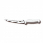 Victorinox 6 Inch Narrow Curved Boning Knife White Handle - Professional Butcher Boning Knife