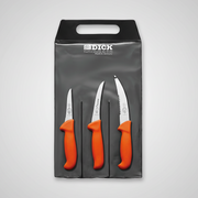 F Dick Hunting Knife Set - Professional German Steel Hunting and Butcher Knife Set