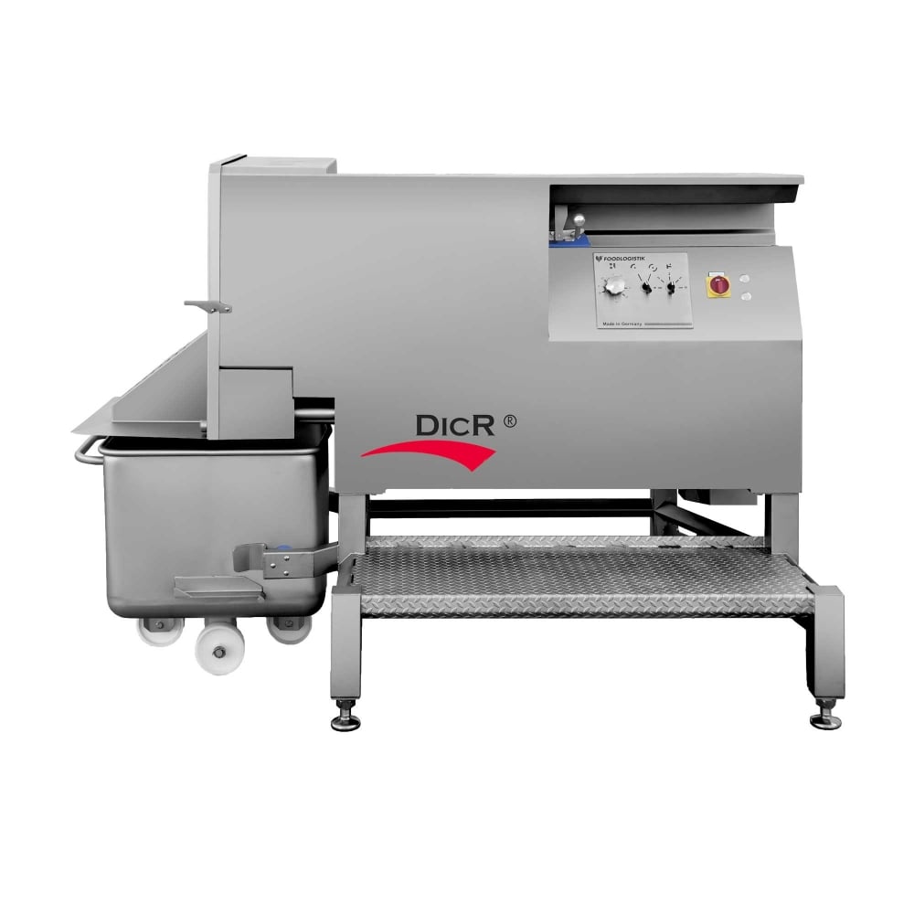 FOODLOGISTIK Capacity 126 Dicer Rear View - Industrial Commercial Food Processing Equipment