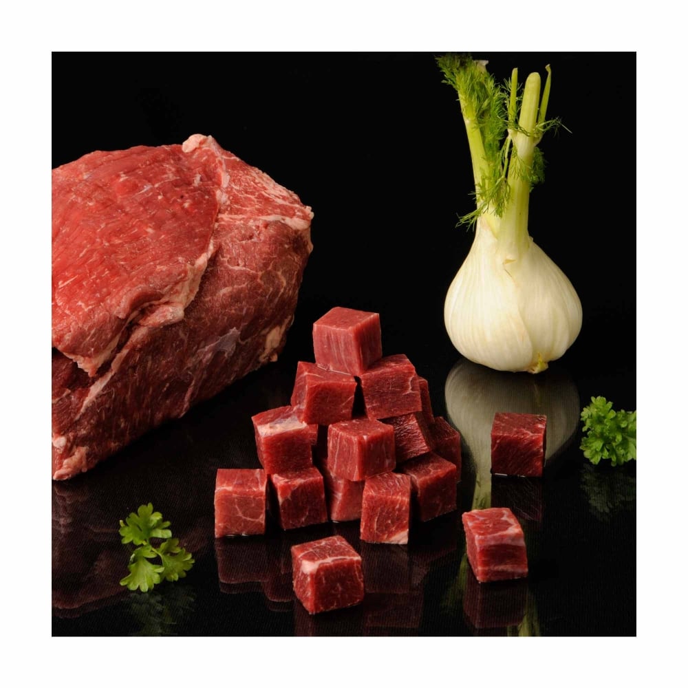 FOODLOGISTIK Classic 96 Dicer in Use - Professional Food Dicing Machine for Butchers and Food Processors
