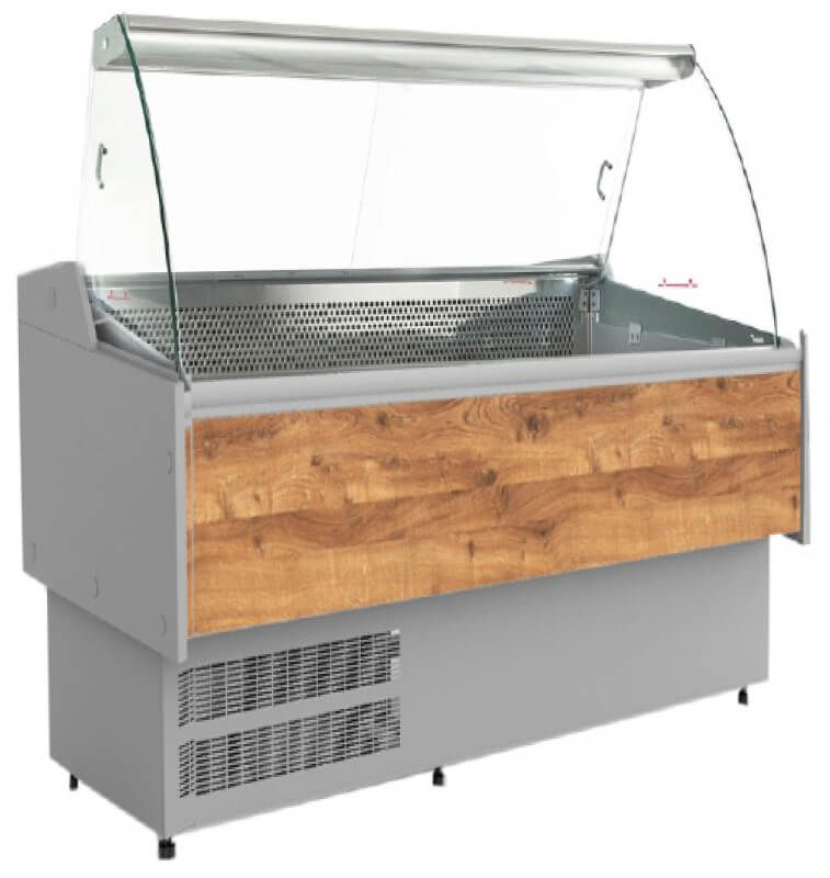 Serve Over Counter 4ft 3 Inch 1320mm - Commercial Butcher Shop Display Refrigeration