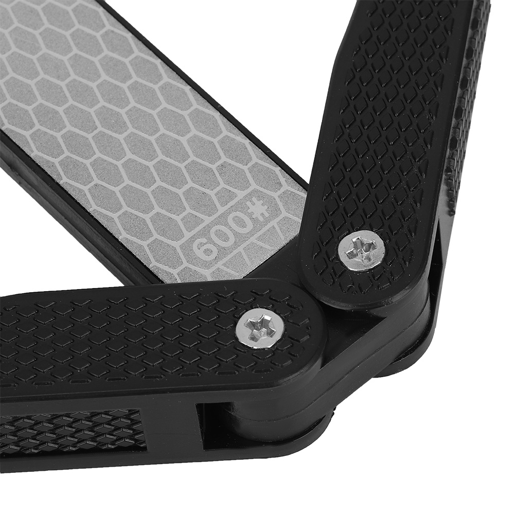 Double Sided Folding Knife Sharpener - Commercial Butcher Kitchen Knife Sharpening Tool