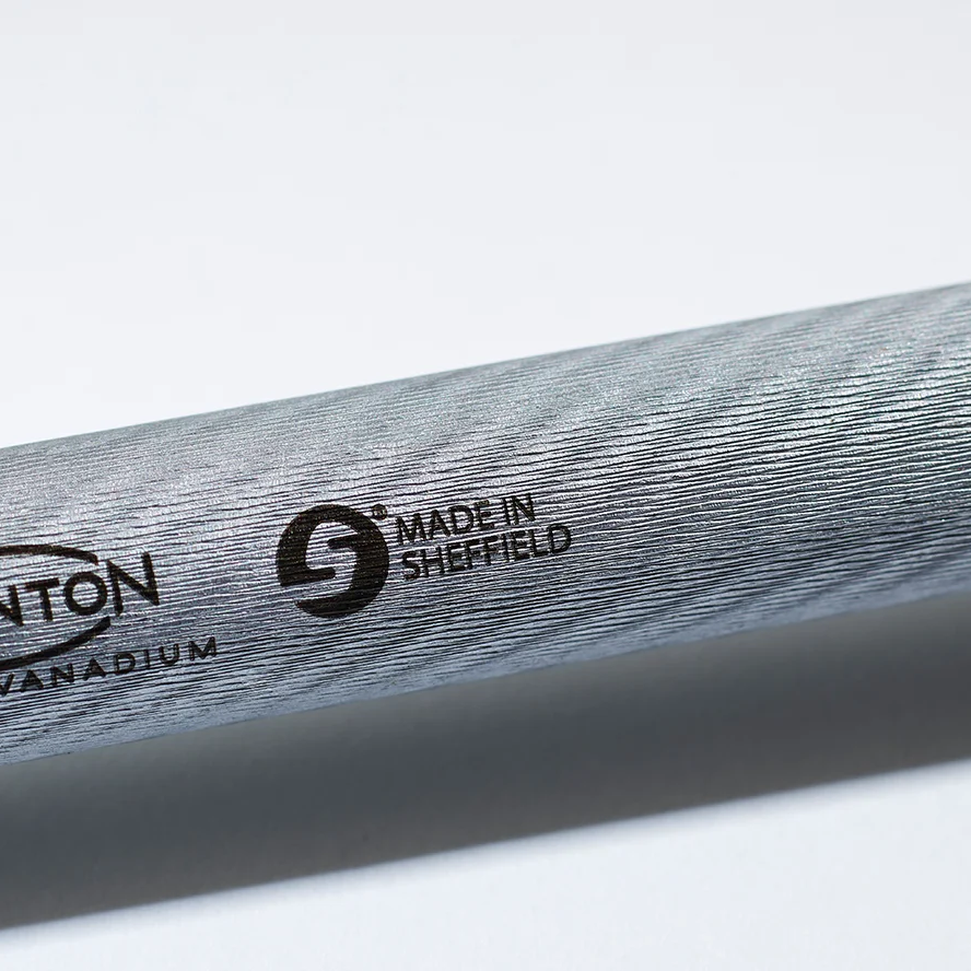 Egginton 25cm Round Sharpening Steel Coarse Helical - Butcher Knife Honing Steel