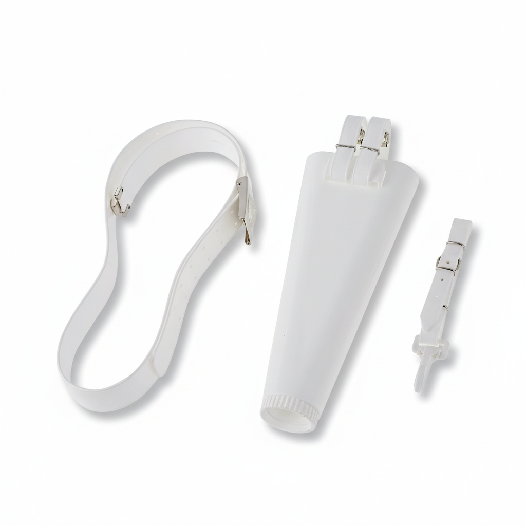 4 Knife Scabbard Set Open View - Professional Butcher Knife Holder