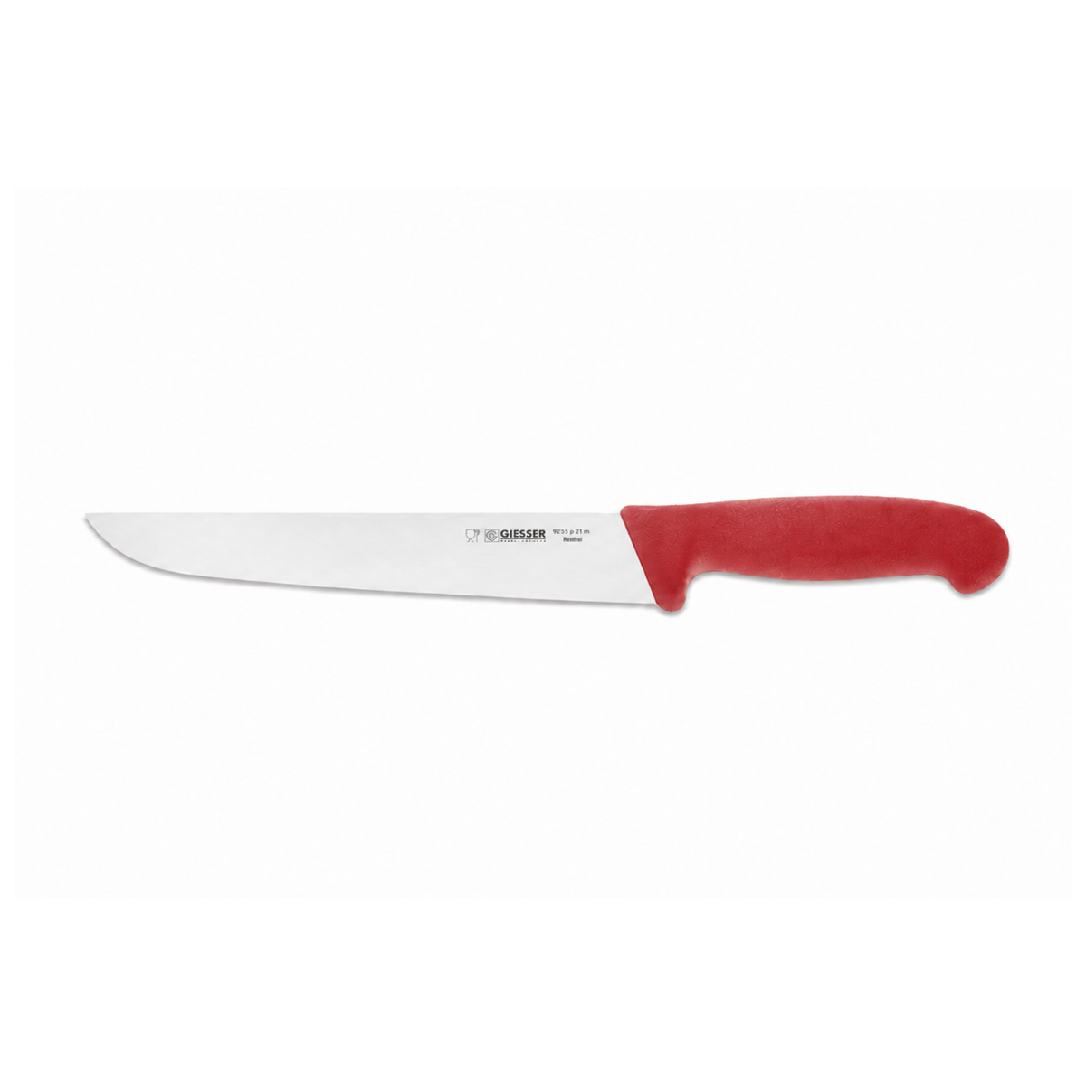 Giesser - 24cm Butcher Knife Narrow Straight (Red)