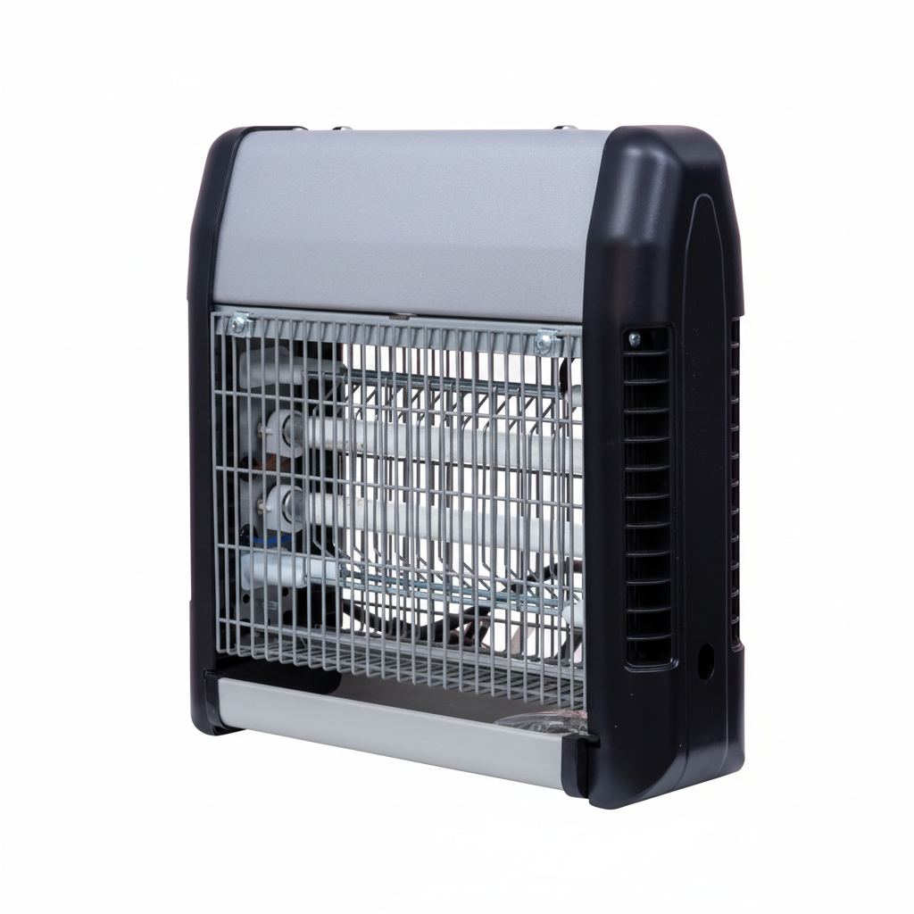 Prem-I-Air 12W Fly Zapper Unit - Commercial Butcher Shop Electric Insect Zapper
