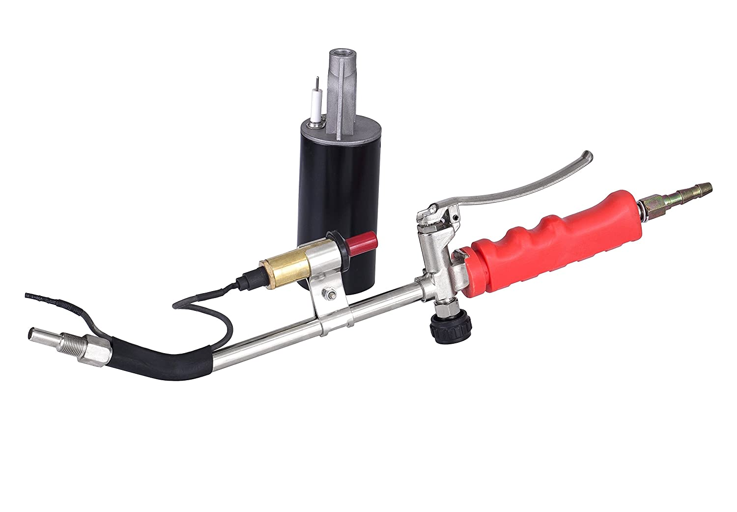 Katsu Gas Torch Angled View - Professional Culinary Gas Torch for Butcher Shop