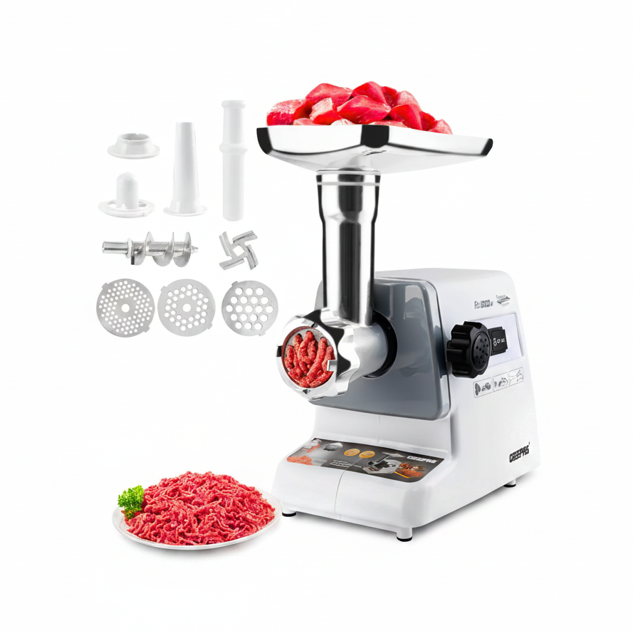 Geepas Electric Meat Grinder - Home Kitchen Electric Meat Mincer and Grinder