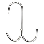 Lateral Stainless Steel Ham Hook Pack of 10 - Commercial Butcher Shop Ham Hanging Hooks