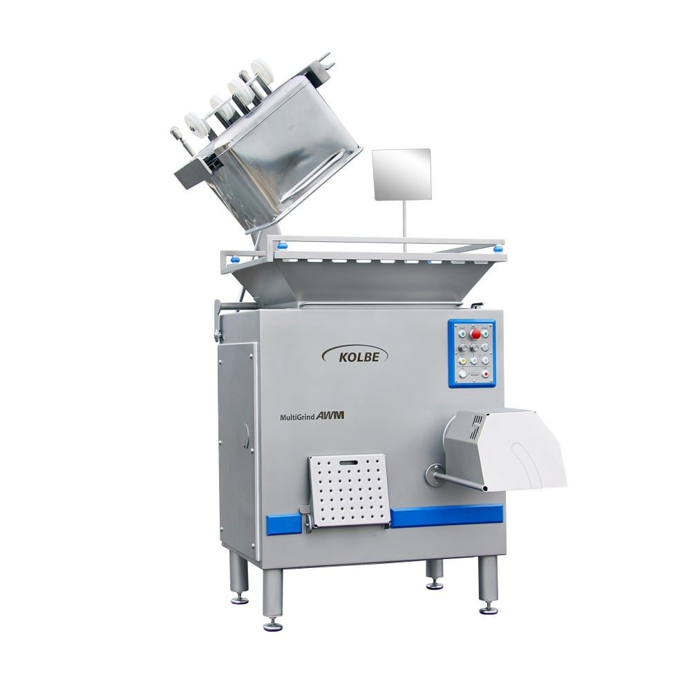 Kolbe AWM52-240 industrial automatic meat mincer - high capacity butchers grinder