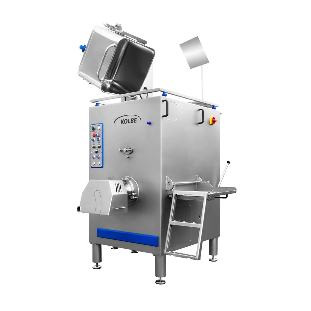 Kolbe MW56-330 Mixer Grinder Side View - Industrial Meat Mincing Machine