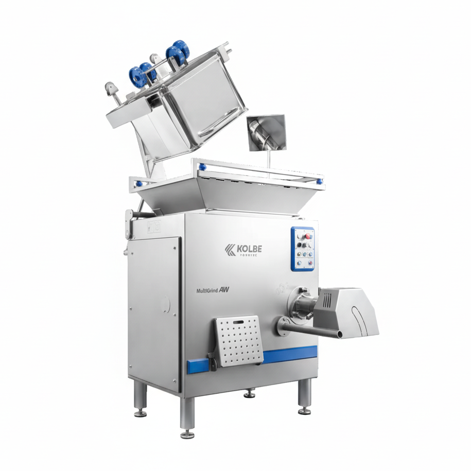 Kolbe AW52-240 industrial automatic meat mincer - high capacity butchers grinding machine
