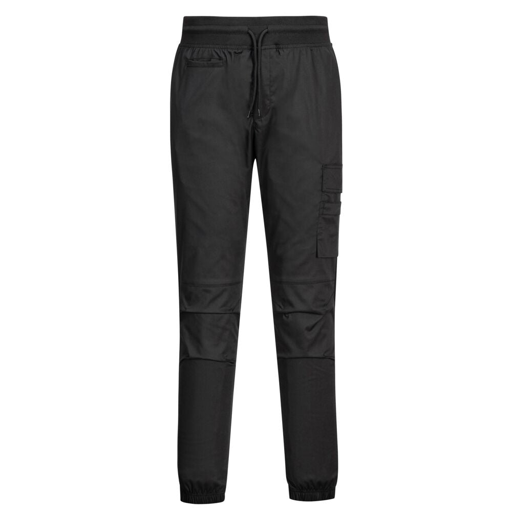 Stretch chef joggers view 5 - butchers and chefs work trousers