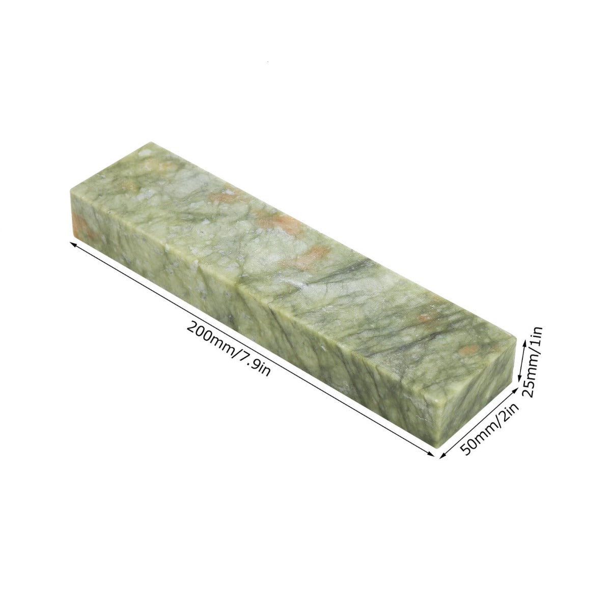 Natural Beryl Sharpening Stone Dimensions - Butcher Knife Sharpening Stone Size